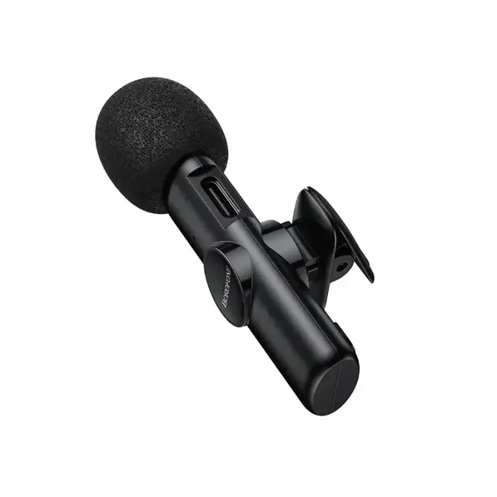 Borofone Lavalier wireless microphone BFK16 Winner Lightning black Фото 4
