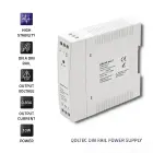 Qoltec DIN rail power supply | 10W | 12V | 0.83A | White | Slim Foto 4