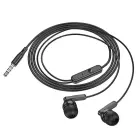 Wire earphones Jack 3,5 mm Hoco M121 black Foto 4