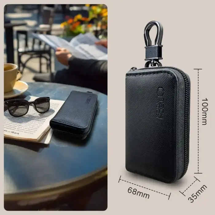 KLATKA FARADAYA TECH-PROTECT KLR300 POUCH KEYLESS RFID SIGNAL BLOCKER CASE BLACK Foto 7