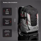 Diablo Chairs Prime Multifunctional Laptop Backpack black grey Photo 10
