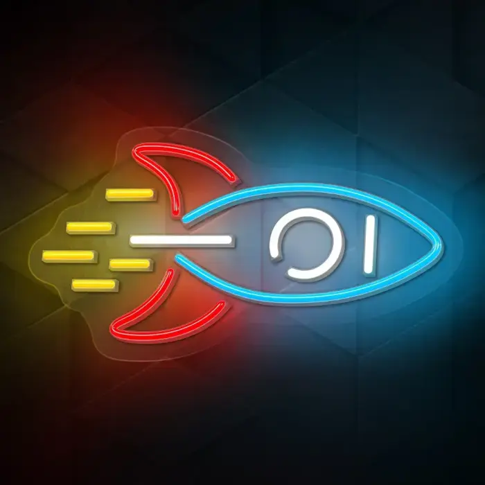 Neon PLEXI LED ROCKET multicolor NNE18 Neolia Фото 4