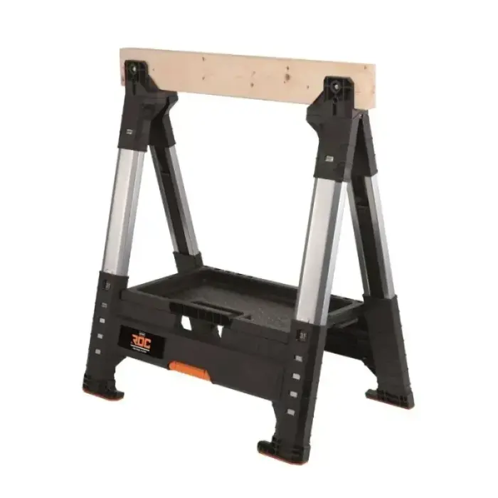Steķis ar koka virsmu ROC Pro Gear Lumber Jack Sawhorse 71x69x82cm Foto 2