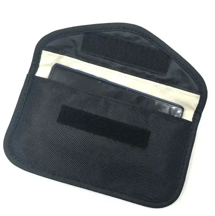 Anti-theft Case for Car Keys Phone Radio Blocking Faraday Box Faraday Cage 20cm x 11cm Black Фото 7