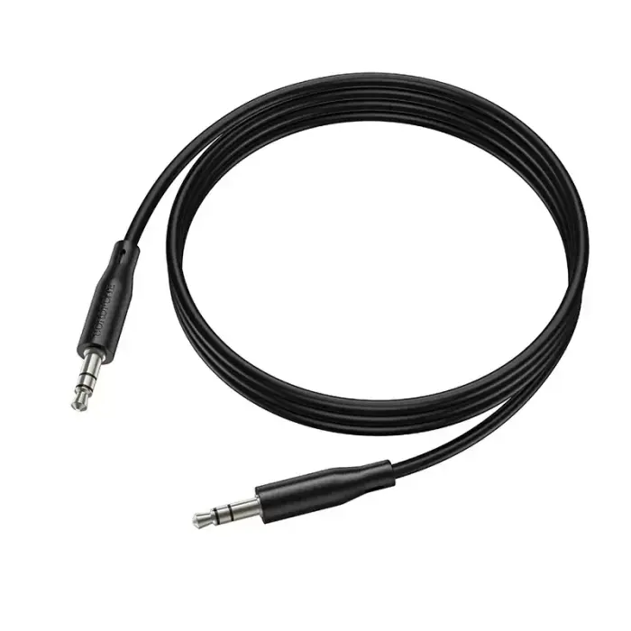 Borofone Cable AUX BL26 Standard - jack 3,5mm to jack 3,5mm - 1 metre black Photo 3