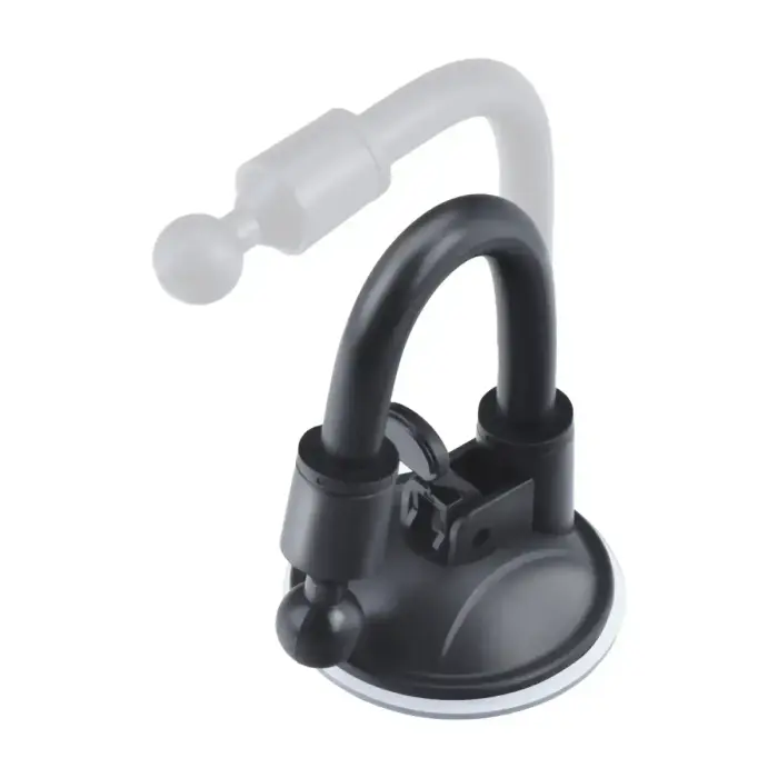 Car phone holder Forcell F-Grip Carbon Bracket arm 17cm windshield black Photo 3