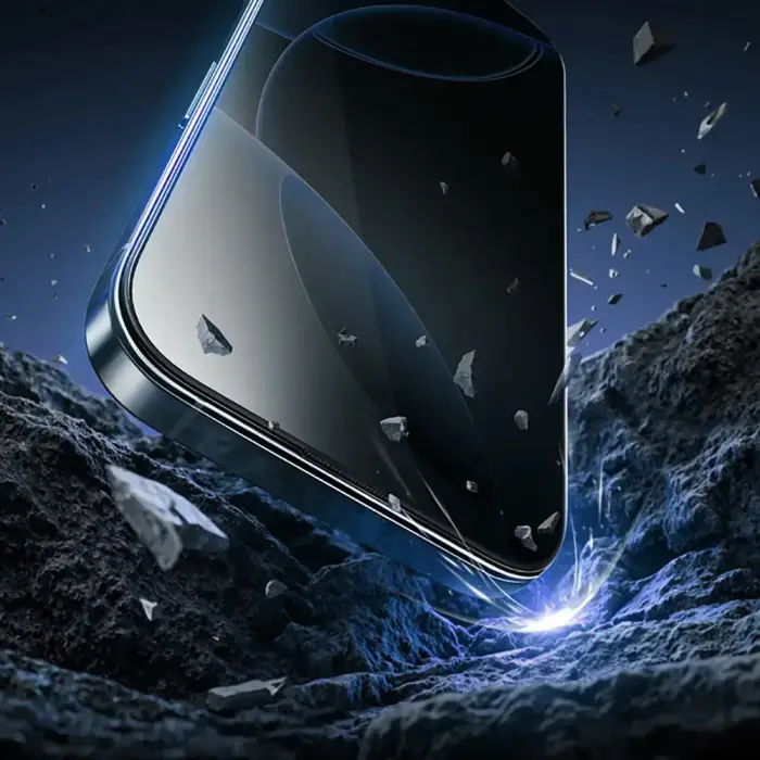 Rock Tempered glass Privacy Full-coverage Anti-static for Iphone 17 Pro Max Foto 9