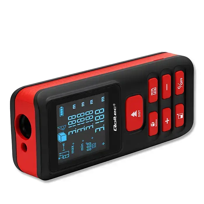 Qoltec Precise digital laser distance meter with an electronic level | LCD with backlight | 50m Фото 15
