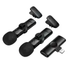 Borofone Lavalier wireless microphone BFK16A Winner Lightning black - 2 pieces Photo 6