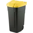 Wheeled bin 110L black/yellow Photo 1