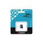 Kingston memory card 64GB microSDXC Canvas Go Plus Gen4 200MB/s A2 U3 V30 Фото 3