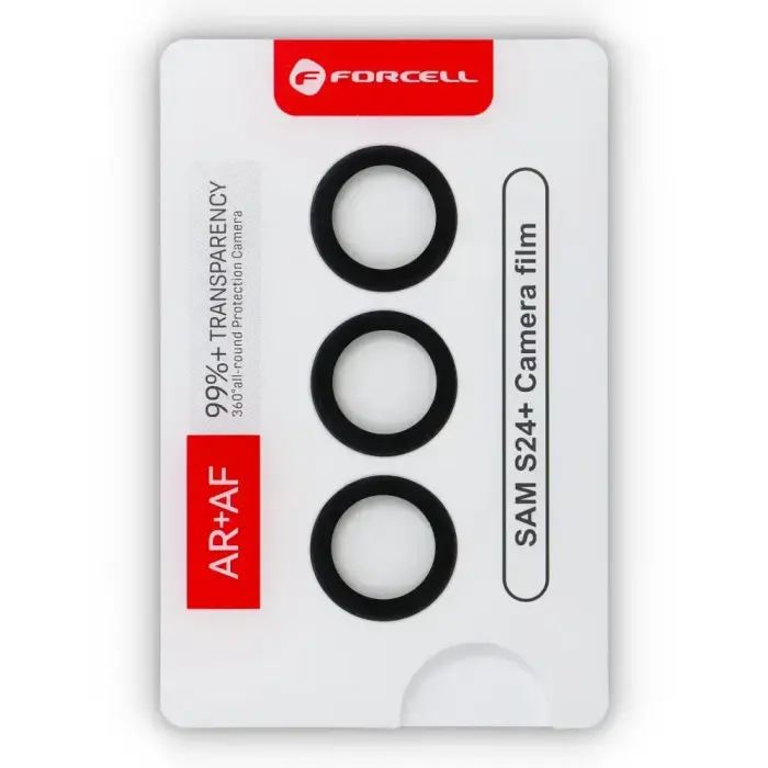 Camera glass to Samsung S24 Plus Forcell Premium black Foto 4