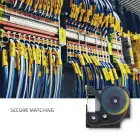 Qoltec Heat shrink tube for DYMO D1/DM1 | 12mm * 1.5m | Yellow | Black overprint Foto 3