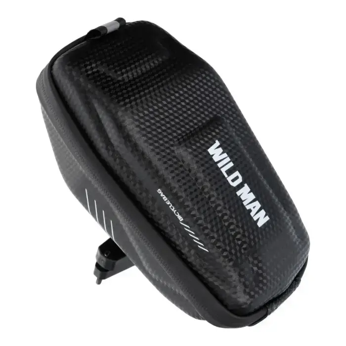 WILDMAN traveling bag under bicycle saddle with zipper E7S 0,8L black Photo 2