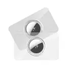 DUX DUCIS card-shaped protective case for AirTag 2 pcs transparent + black Photo 1