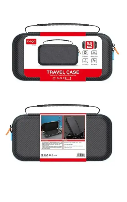 iPega SW2005A Protective Case for Nintendo Switch 2 Black Foto 4