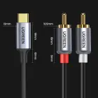Ugreen USB Type C (male) - 2RCA (male) audio cable 1,5m gray (20193 CM451) Photo 10