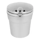 Car ashtray CHROM silver Foto 1