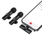 Borofone Lavalier wireless microphone BFK16A Winner Lightning black - 2 pieces Photo 2