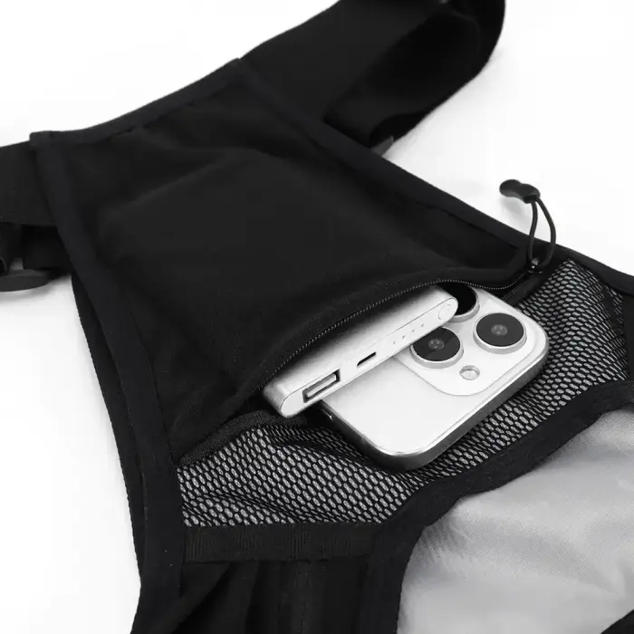 Wozinsky WKDB1 Reflective Running Vest - Black Foto 16
