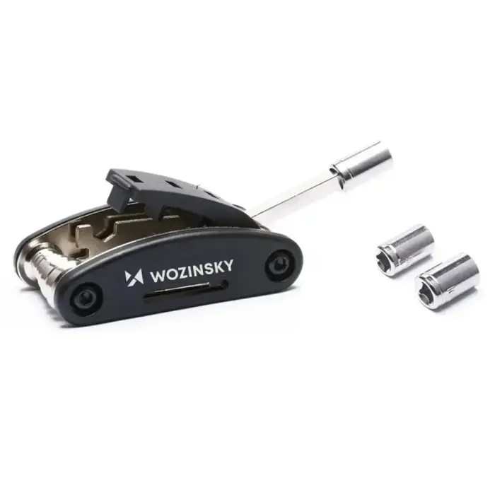 Wozinsky WWZ-01N 16-in-1 Multifunctional Bicycle Repair Tool Set - Black Foto 6