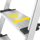 Household ladder L85 ComfortLine / aluminum / 7 steps Photo 2