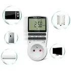 Qoltec Electronic Timer PC0628 | 3680W | 16A | LCD Фото 2