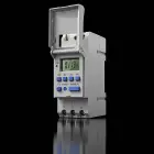 Qoltec Electronic Timer Switch for DIN Rail with Built-in Battery | 7-Day Schedule | 16 Programs Foto 4