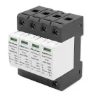 Qoltec AC surge protector arrester | 4P | 420V | T2 | C Photo 8