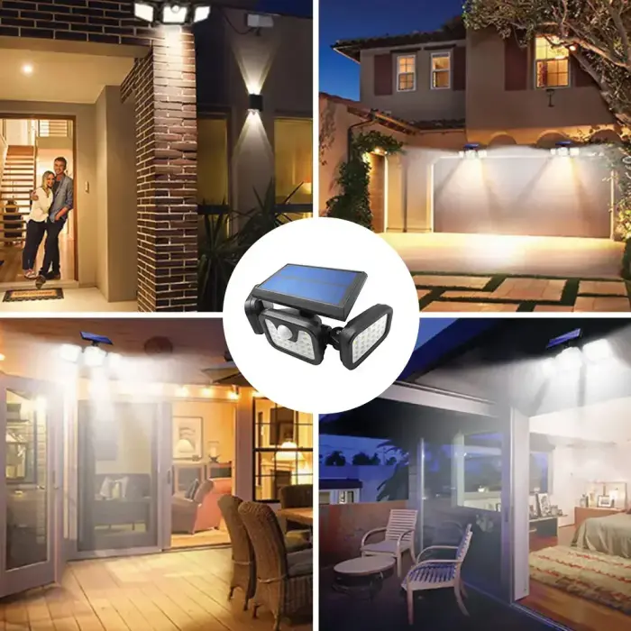 Forever Light Solar LED Lamp SUNARI FLS-03 74*SMD PIR 8W 600lm 6000K 2400mAh Li-Ion Фото 8