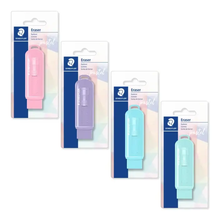 Dzēšgumija STAEDTLER Pastel, dažādas krāsas Foto 21