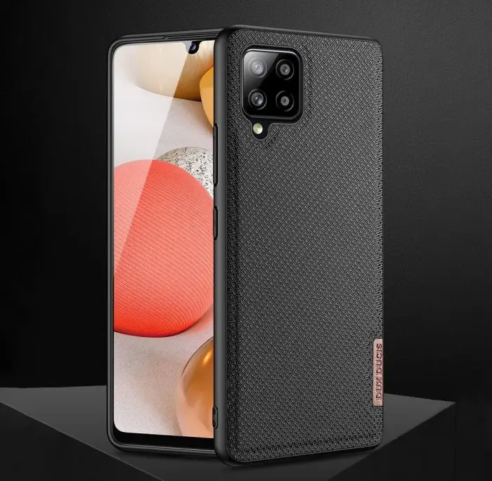 Dux Ducis Fino case covered with nylon material for Samsung Galaxy A42 5G green Фото 11
