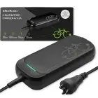 Qoltec Fast Charger for e-bike Bosch 36V | 42V | 2A | Bosch plug | water resistant + power cable Foto 1