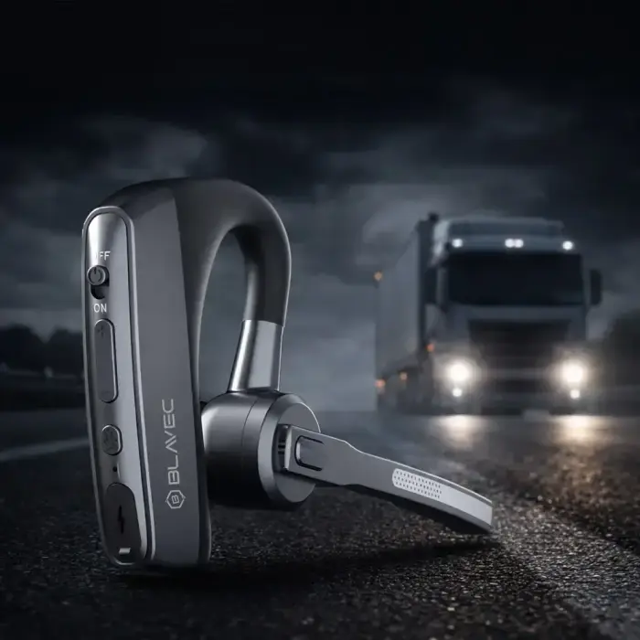 Blavec Bluetooth Headset Voyager 1 Multipoint (BHVG1-B) black Foto 7