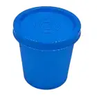 Круглый контейнер для хранения продуктов Cello Max Fresh | 100 ml | синий Фото 1
