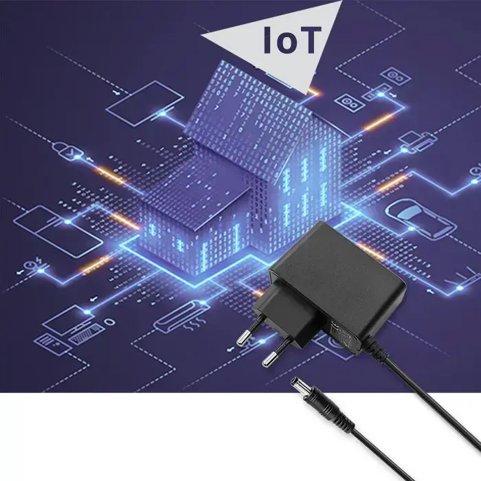 Qoltec Plug-in power adapter PREMIUM 9W | 9V | 1A | 5.5*2.1 Foto 4