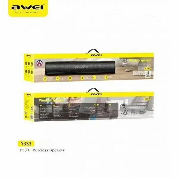 AWEI Soundbar Bluetooth Y333 black Foto 4