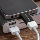Wozinsky W10GY1S USB-C - USB-A 3.2 10Gb|s Adapter - Black Фото 6