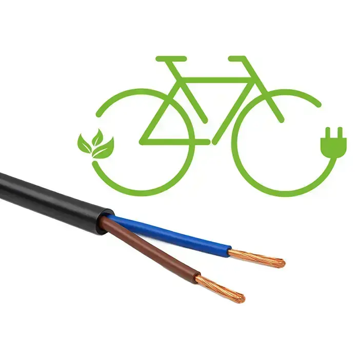 Qoltec Fast Charger for e-bike 36V | 42V | 2A | open cable without plug | waterproof + power cable Фото 2