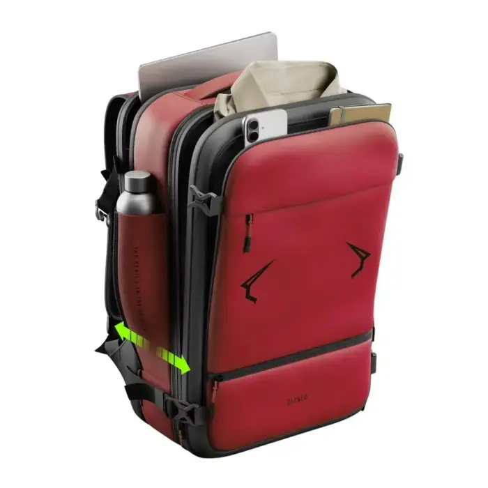 Backpack Diablo Chairs Backpack Air Multifunctional Vacuum burgundy Photo 3
