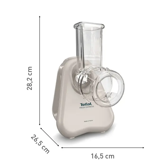 TEFAL Fresh Express elektriskā dārzeņu rīve, gaiši pelēka Photo 2