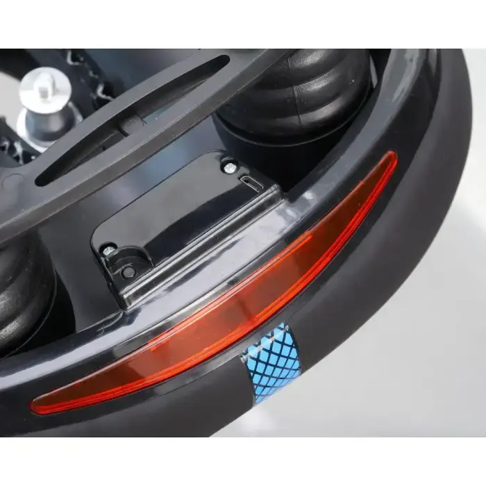 Bike saddle with built-in LED light FSBSD-232-1 black Foto 4