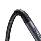 Joyroom stereo audio cable AUX 3.5 mm mini jack (male) - mini jack (female) 1.2 m black (SY-A09) Photo 3