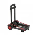 Easy-to-fold transport trolley with a load capacity of up to 50 kg Mick 34x24.5x93.5cm black Photo 1