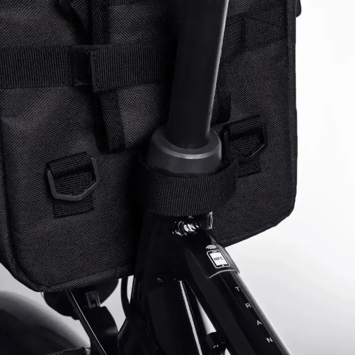 Wozinsky bicycle bag for handlebars - gray Foto 4