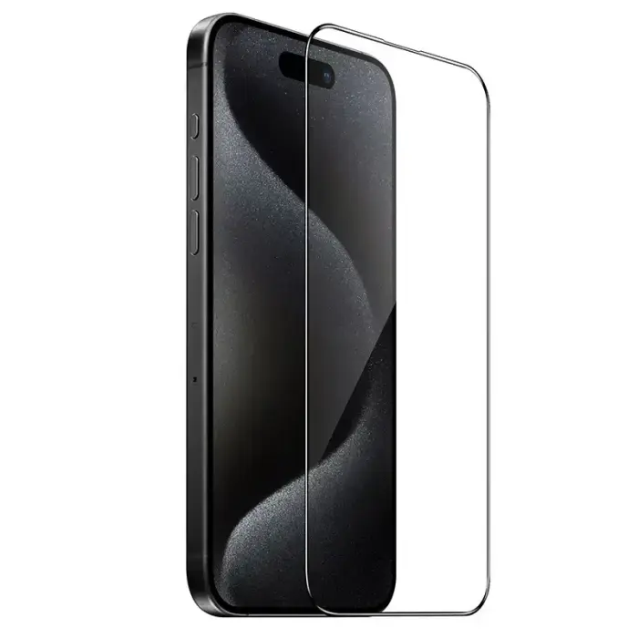 Borofone Tempered glass BF6 Diamond Armor Full Screen HD for Iphone 16 Pro Max - 10 pieces Foto 2