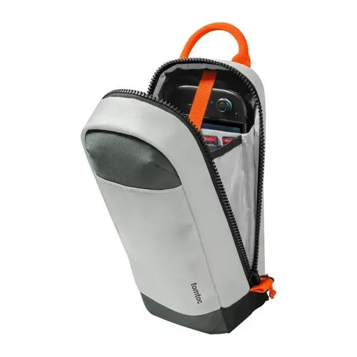 TOMTOC GameOn-G49 Switch 2 Travel Bag, 2,3L (Gray) Photo 6