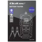 Qoltec LCD digital battery tester | 12V | 24V | 3Ah-250Ah Foto 11