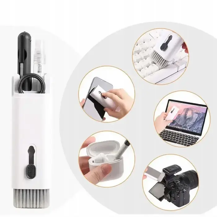 Wozinsky HWZ-71G 7-in-1 Multifunctional Electronics Cleaning Kit - Gray Foto 2