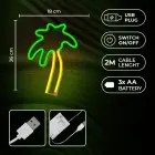 Neon LED Light PALM green orange NNE04 Neolia Фото 5